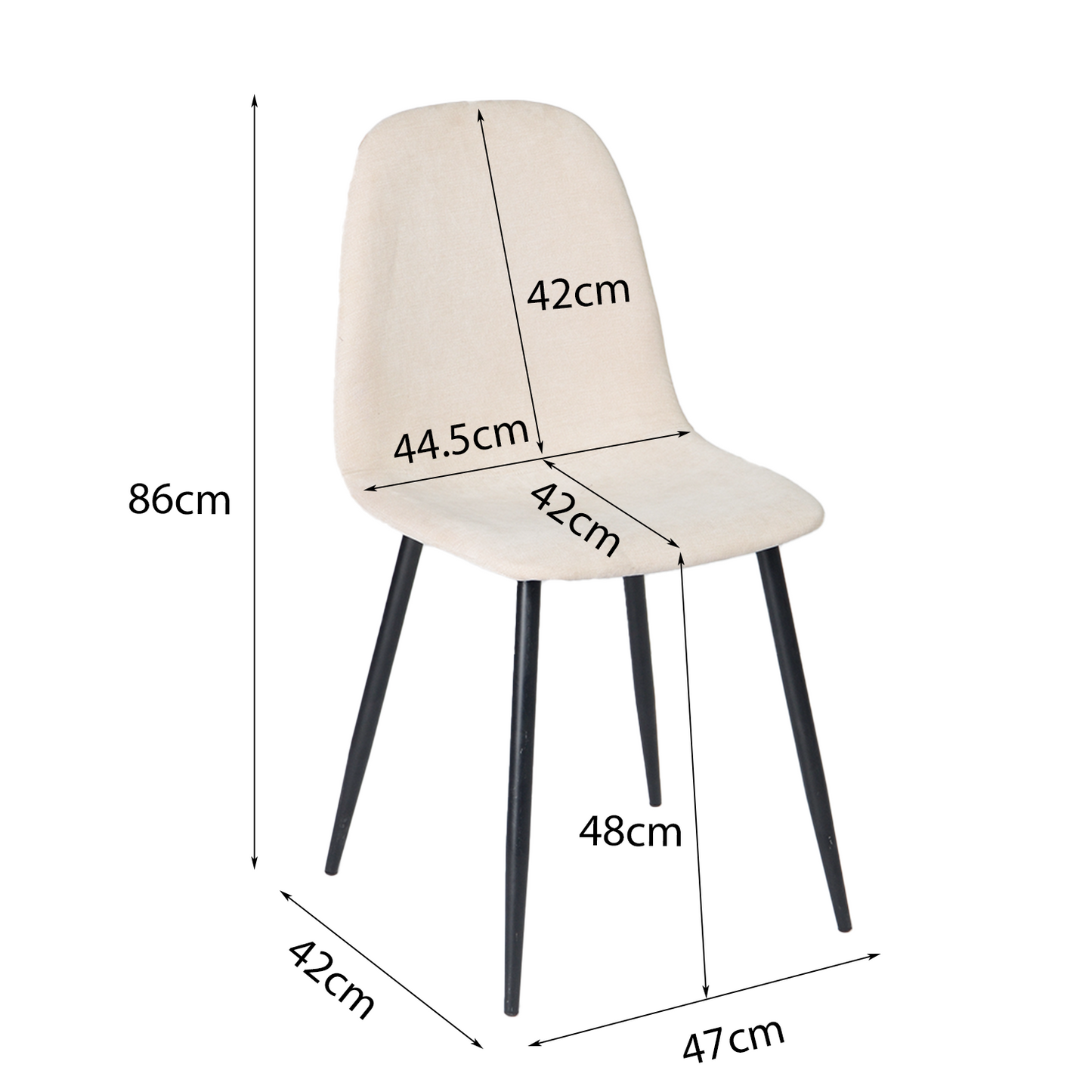 Silla Charlton Beige